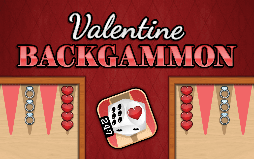 Valentine's Day Backgammon