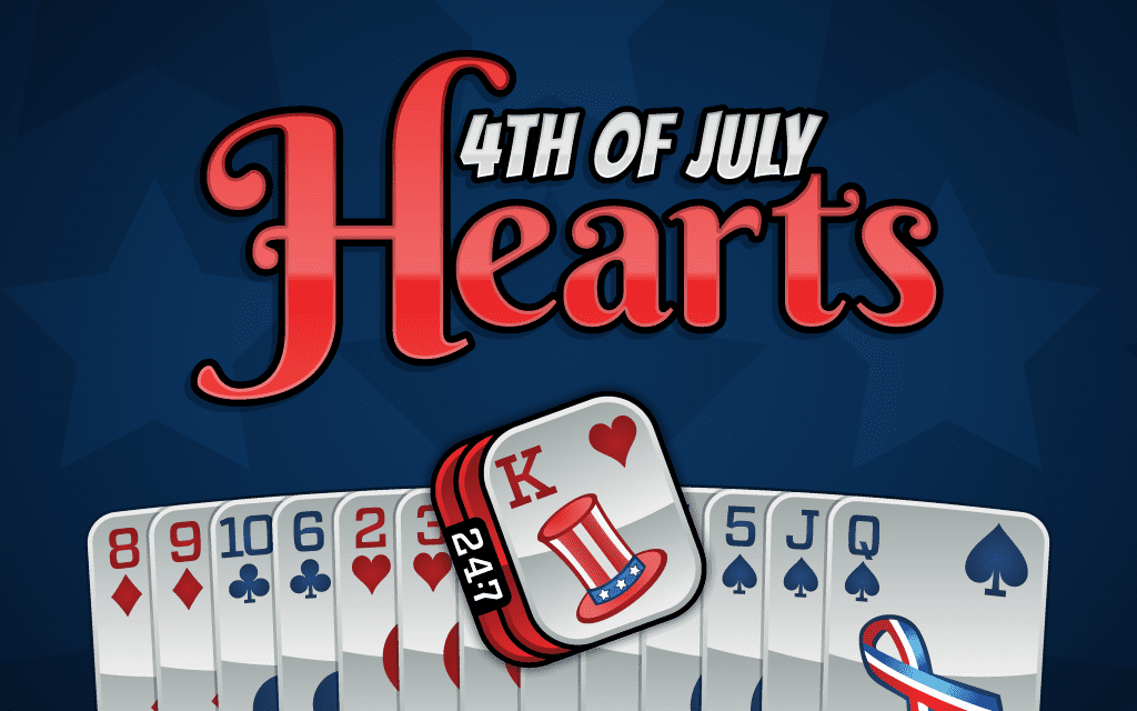 4th of July Hearts